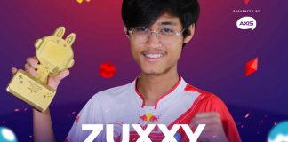 Zuxxy most favorite esports player indonesia gaming award 2020