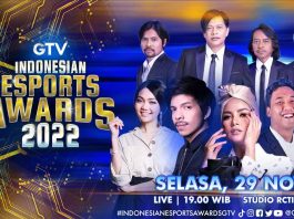 Indonesian Esports Awards 2022 GTV