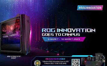 ROG Innovation Goes to Campus Segera Hadir di Medan dan Yogyakarta