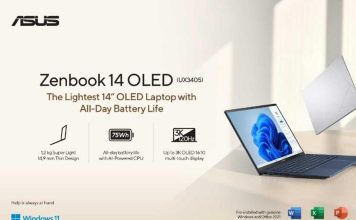 Asus Zenbook 14 OLED (UX3405), Laptop Elegan Dengan Spesifikasi Terbaik